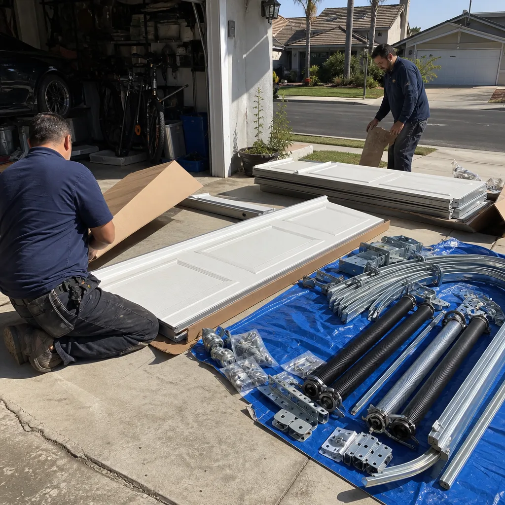 Garage Door Installation in Cypress