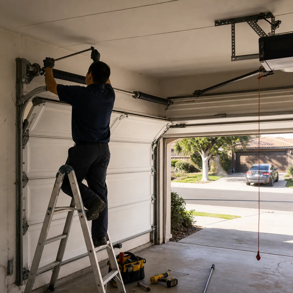 Garage Door Repair in Cypress